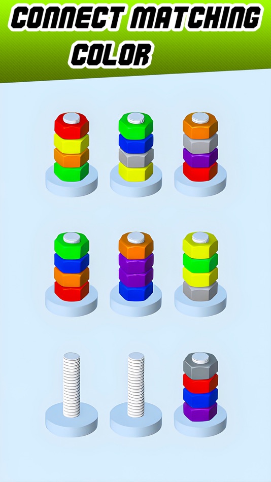 #2. Nuts and Bolts: Donut Ring (iOS) 由: Wahab Ahmad