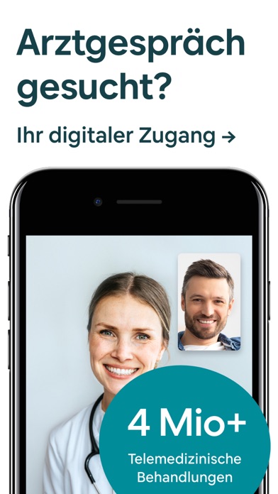 Screenshot #1 pour TeleClinic - Online Arzt