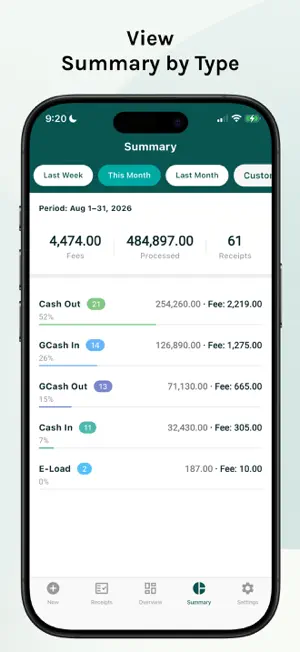 Cash In Cash Out Logbook screenshot 3