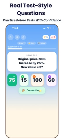 Math Practice: Quiz for Kids Screenshot 8 of 9