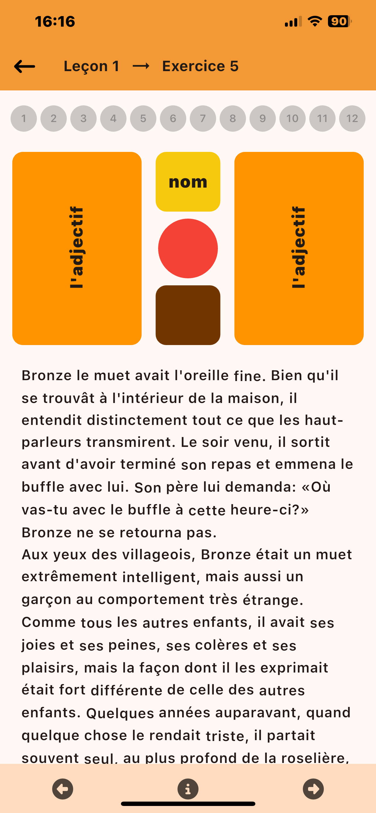 LE MONDE DES MOTS