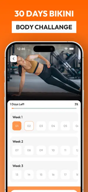 30 Day Bikini Body Challenge screenshot 3