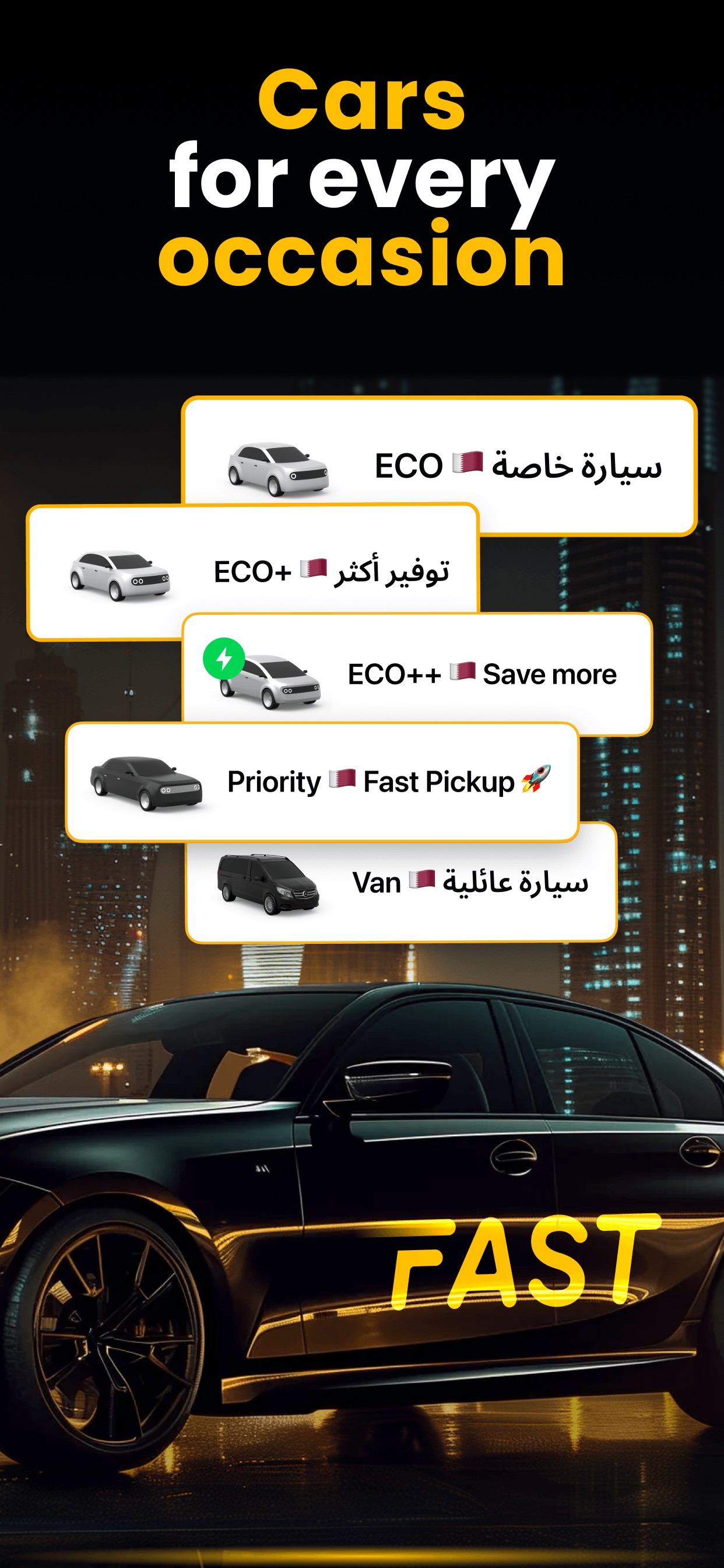 Screenshot 5 of FAST: Ride-booking app