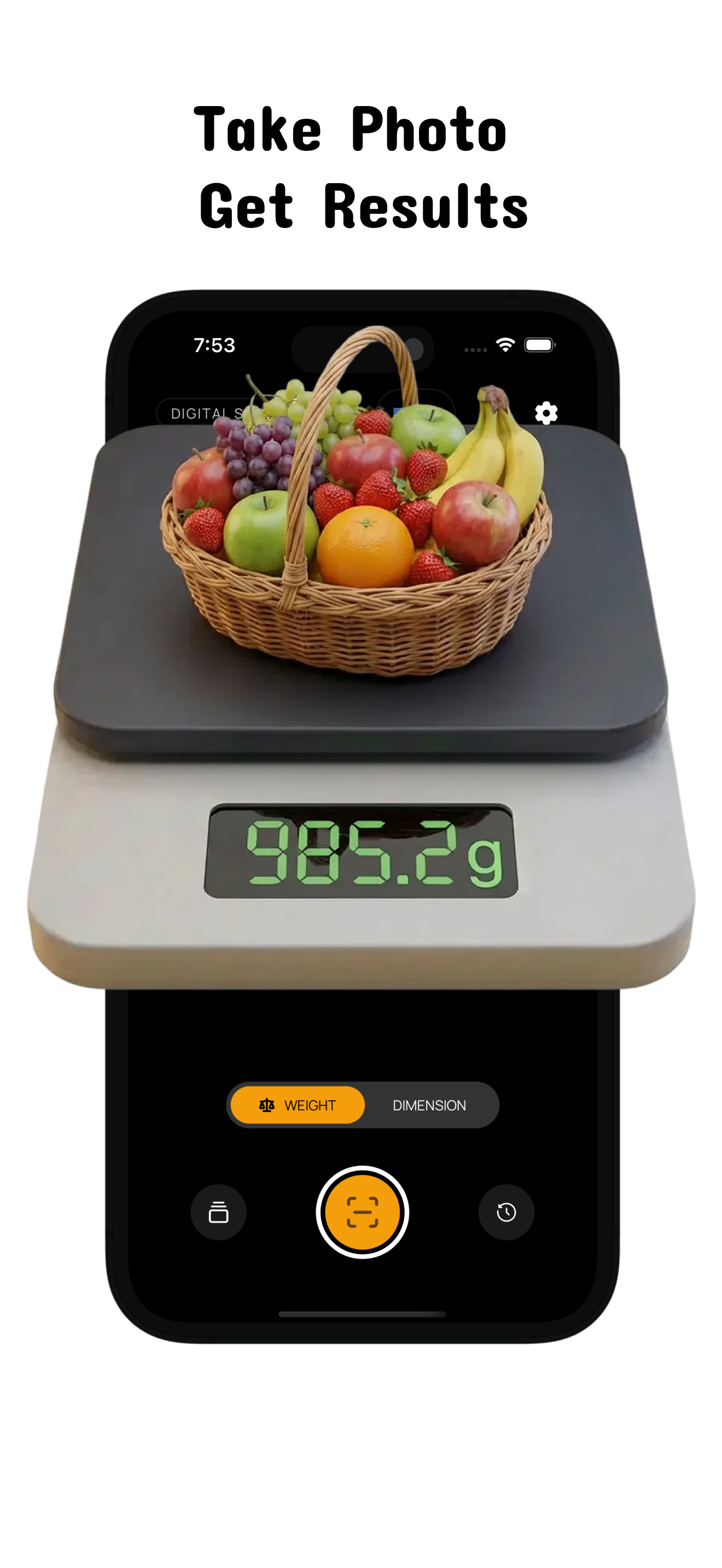 scale to grams: Weighing Scale