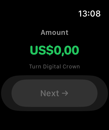 Quick Expense Tracker Watch