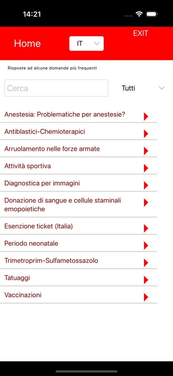 Screenshot #2 pour Favism G6PD MedAlert