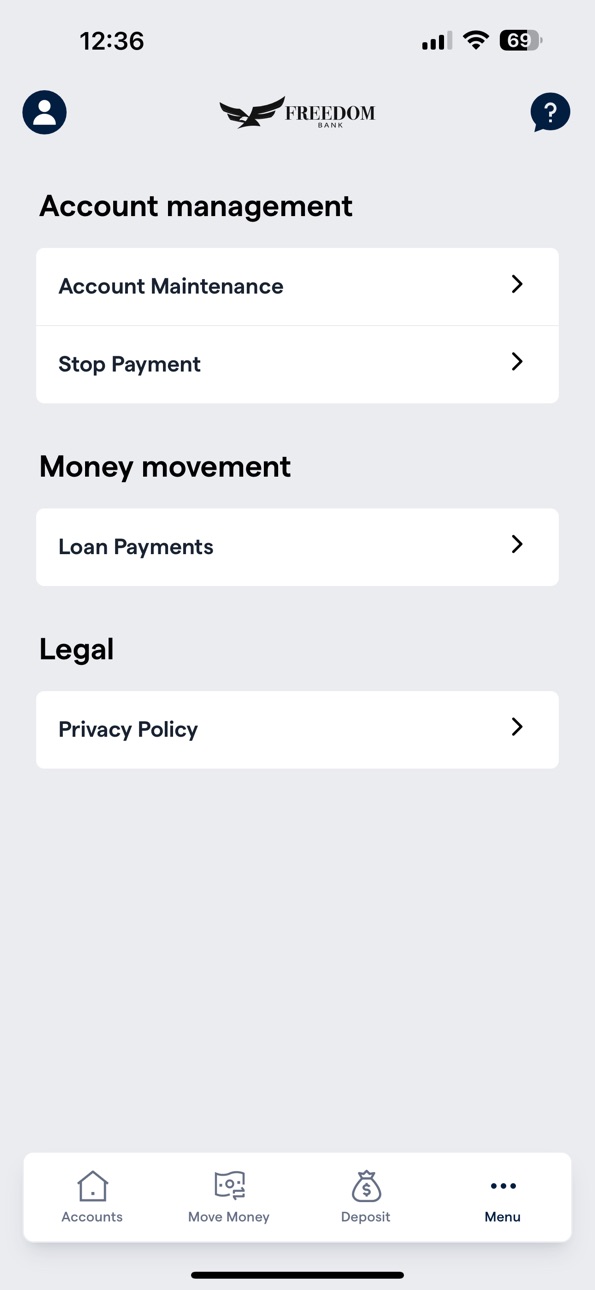 iPhone screenshot