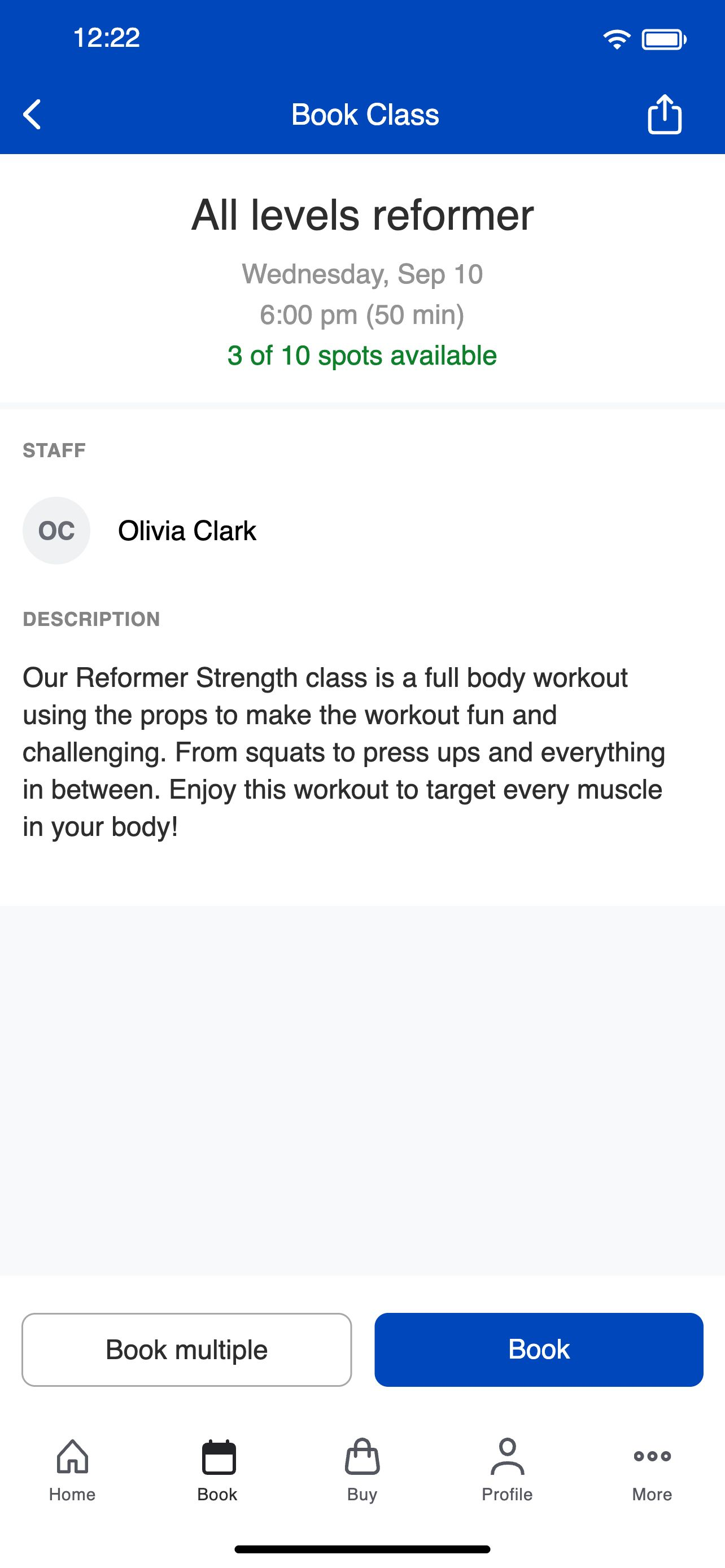 NU FITNESS screenshot 3