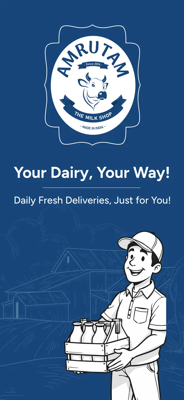 Screenshot #1 pour AMRUTAM - The Milk Shop