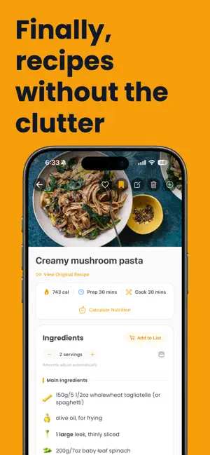 CookPal - Recipe Organizer screenshot 2