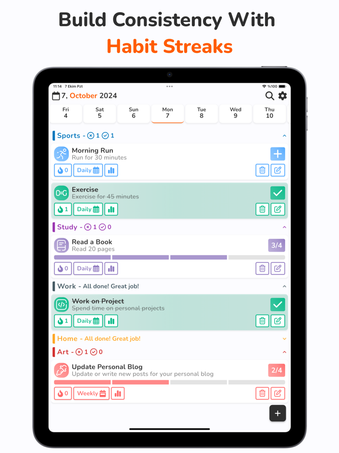 Habit Tracker - Daily