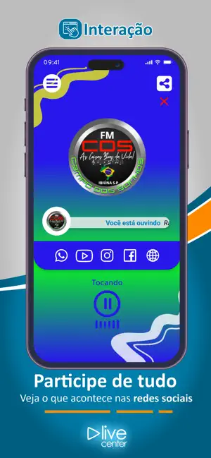 Rádio Campo dos Sonhos screenshot 2