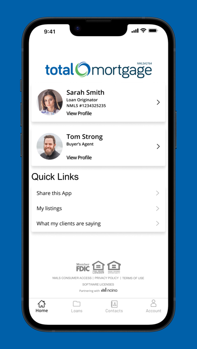 Screenshot 1 of My Total Mortgage App