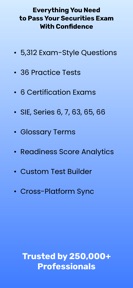 FINRA Securities Exam Prep screenshot