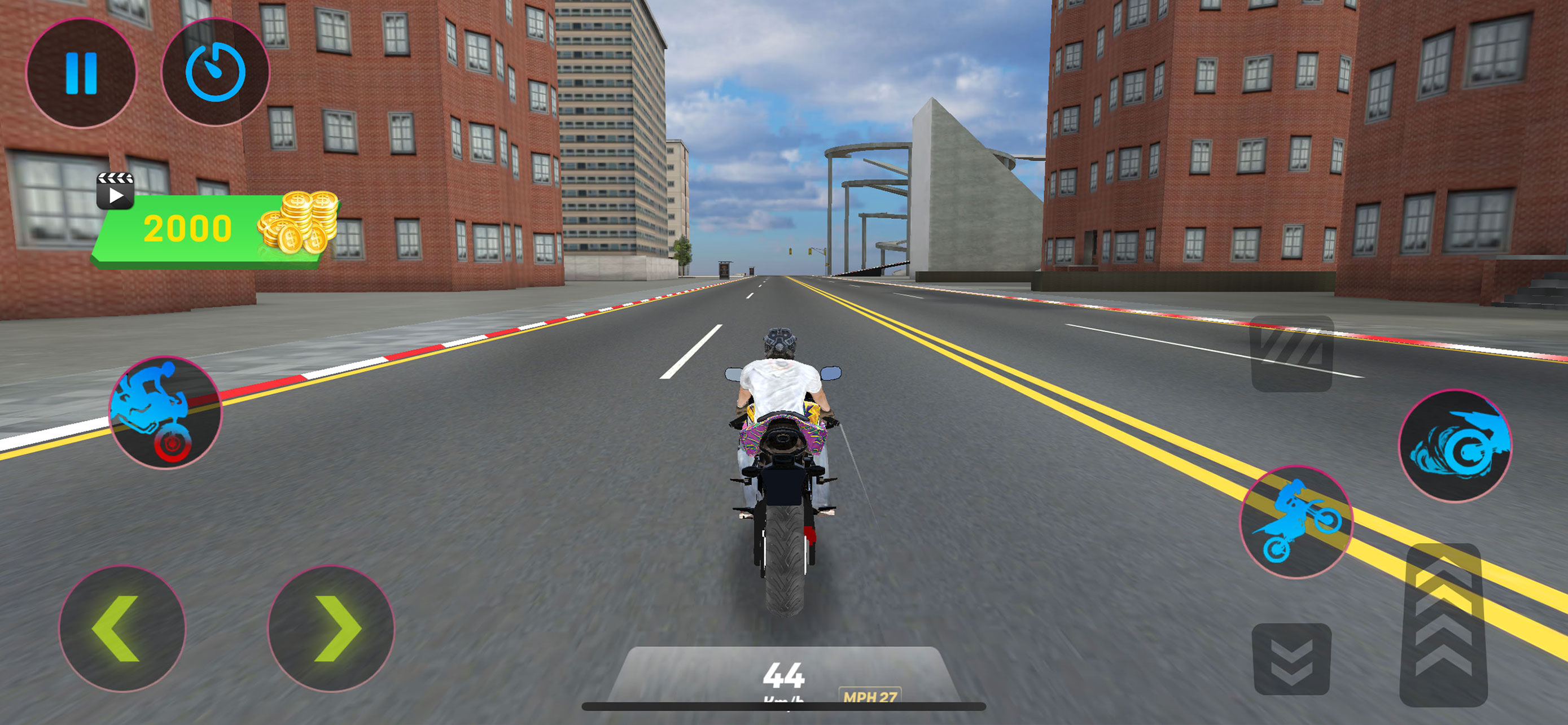 Motorcycle Traffic Bike Race screenshot 5