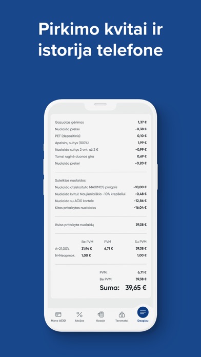 MAXIMA App Store preview screenshot 5