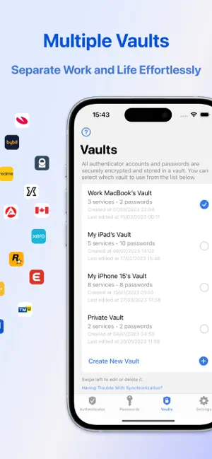 Authenticator App - Authy, 2FA screenshot 3