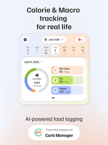 Carbi: AI Cal & Carb Manager