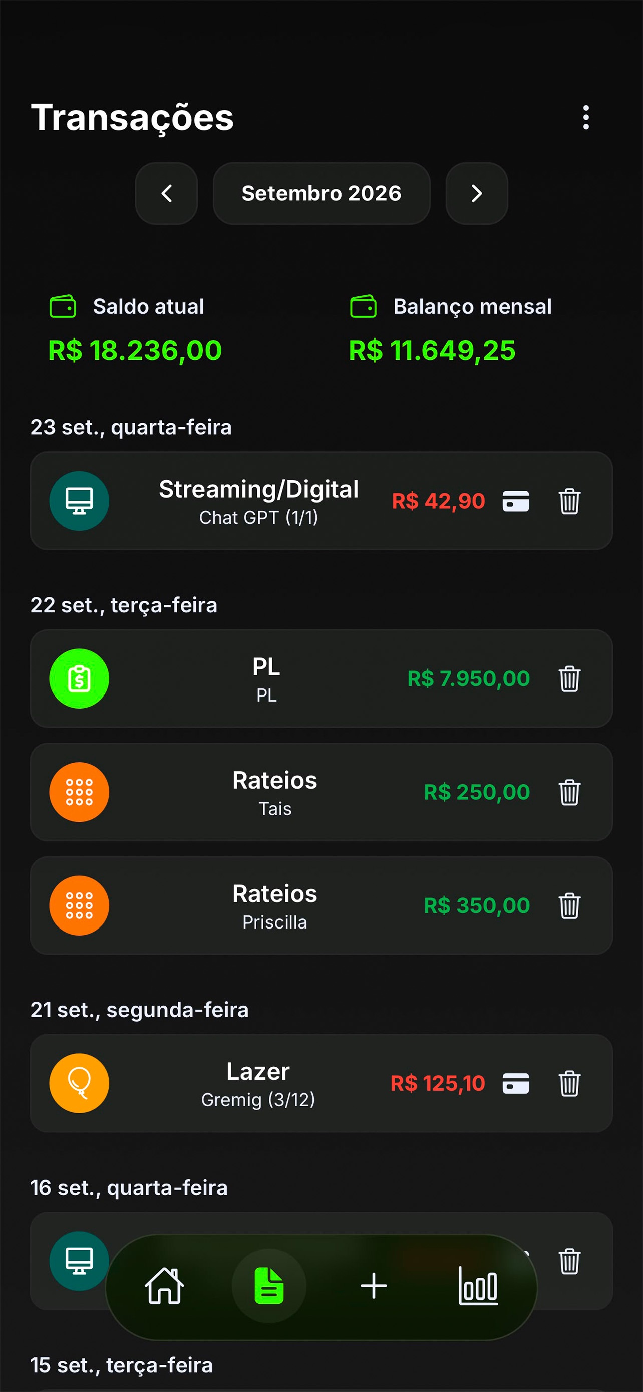 Screenshot 1 of X Finance App
