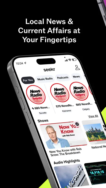 Seekr: Radio, Podcasts & More screenshot 6 of 7