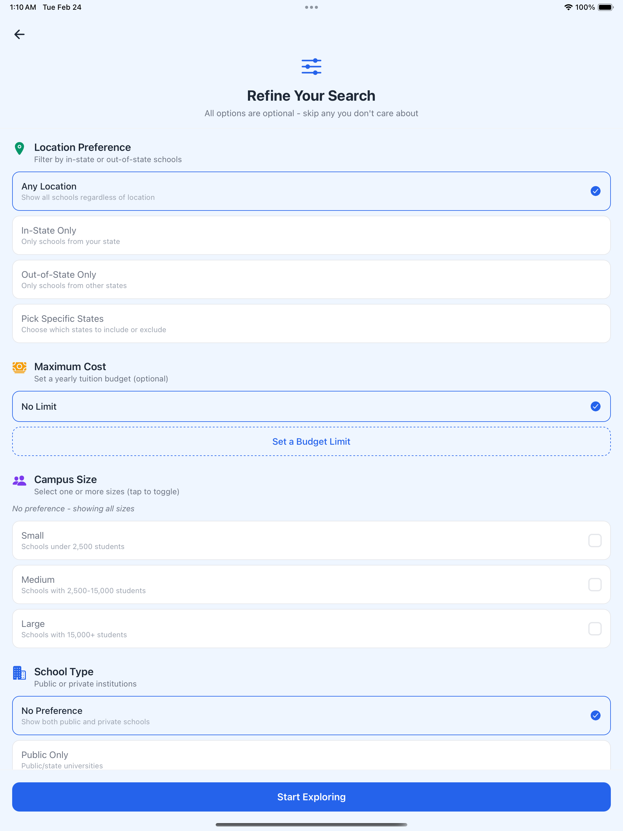 Tassel - College Search screenshot 15