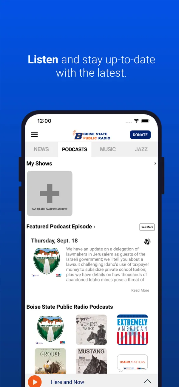 Screenshot #3 pour Boise State Public Radio