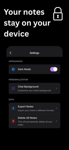 NoteChat Screenshot 2 of 3