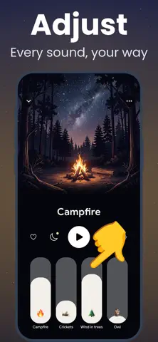 Senera: Sleep Sounds & Stories App Store screenshot 1