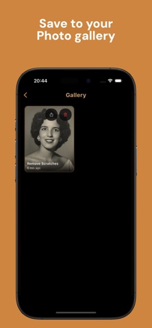 Retro Image Fix AI iPhone screenshot