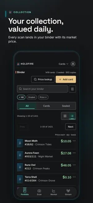 Holofire: TCG Card Scanner screenshot 4