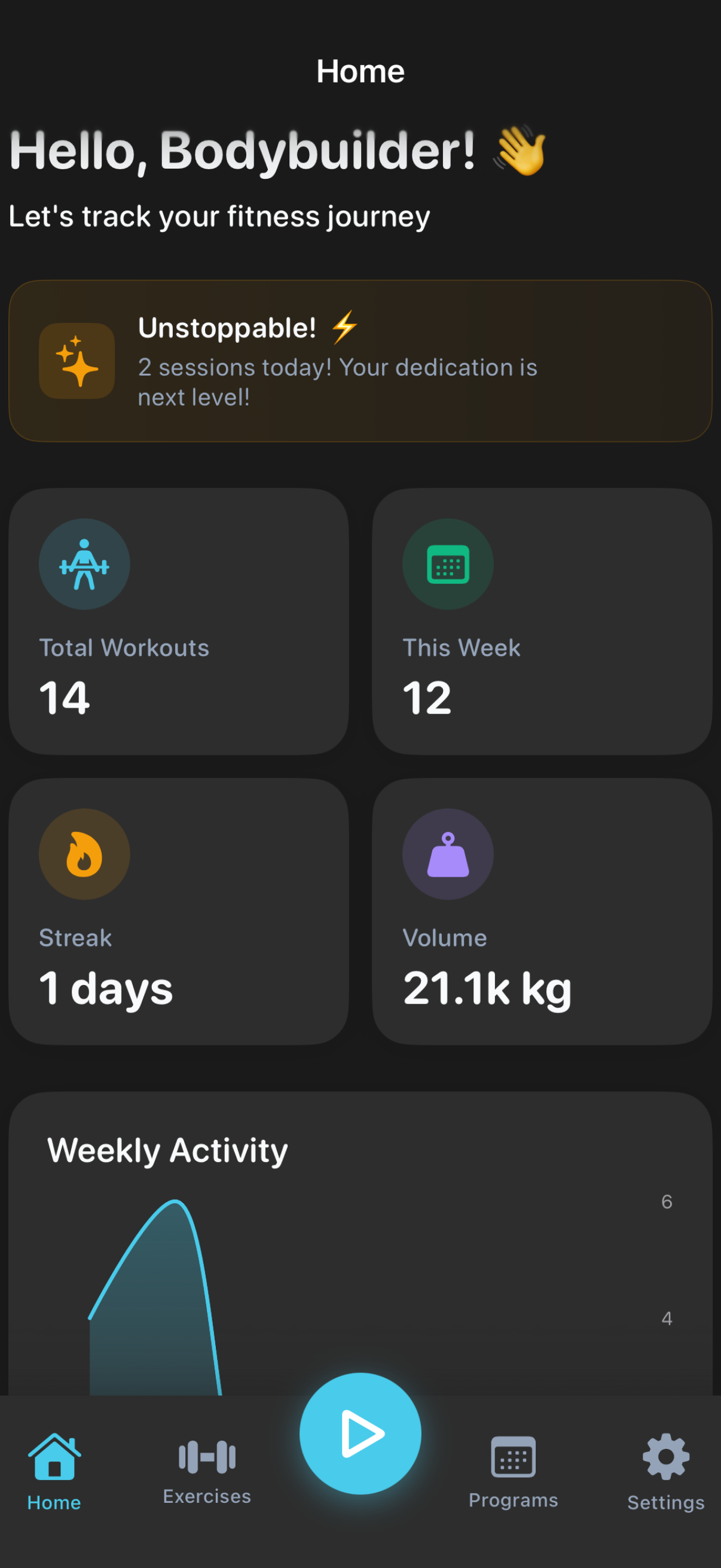 Daily Gym Track