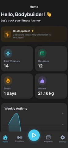 Daily Gym Track screenshot