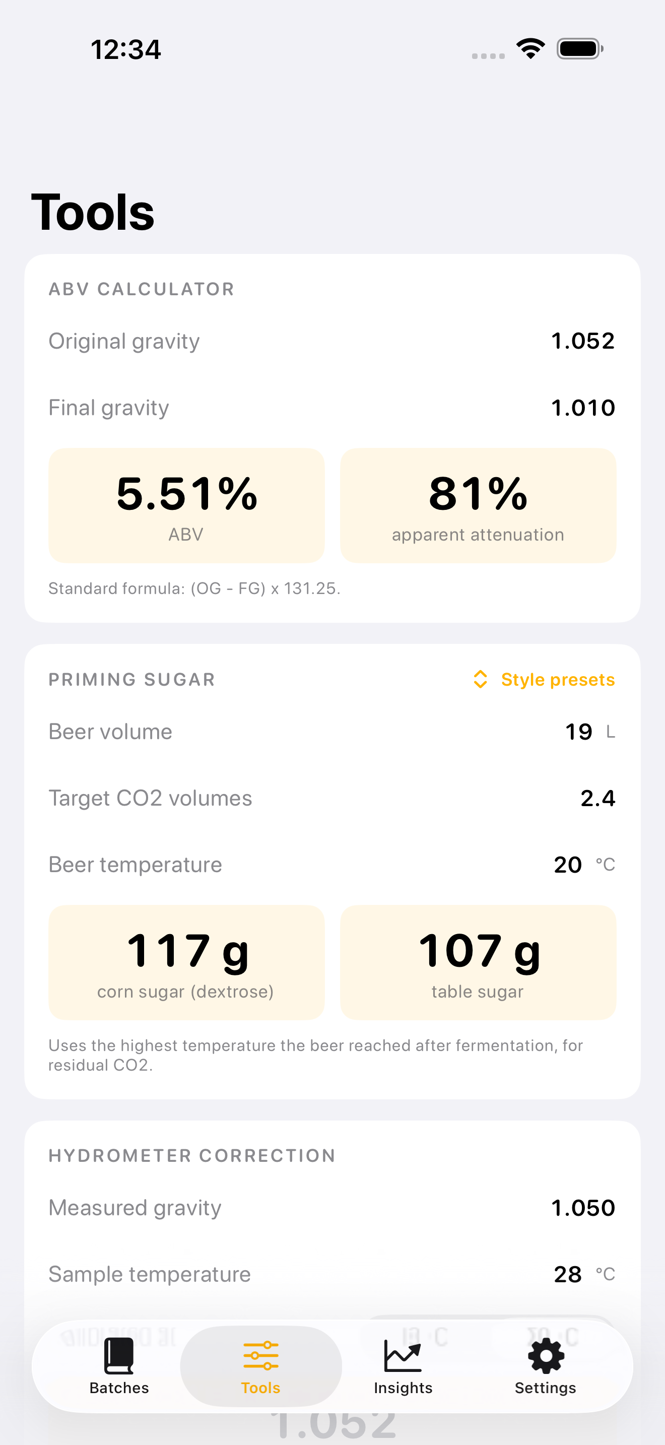 BrewBatch: Homebrew Log screenshot 5