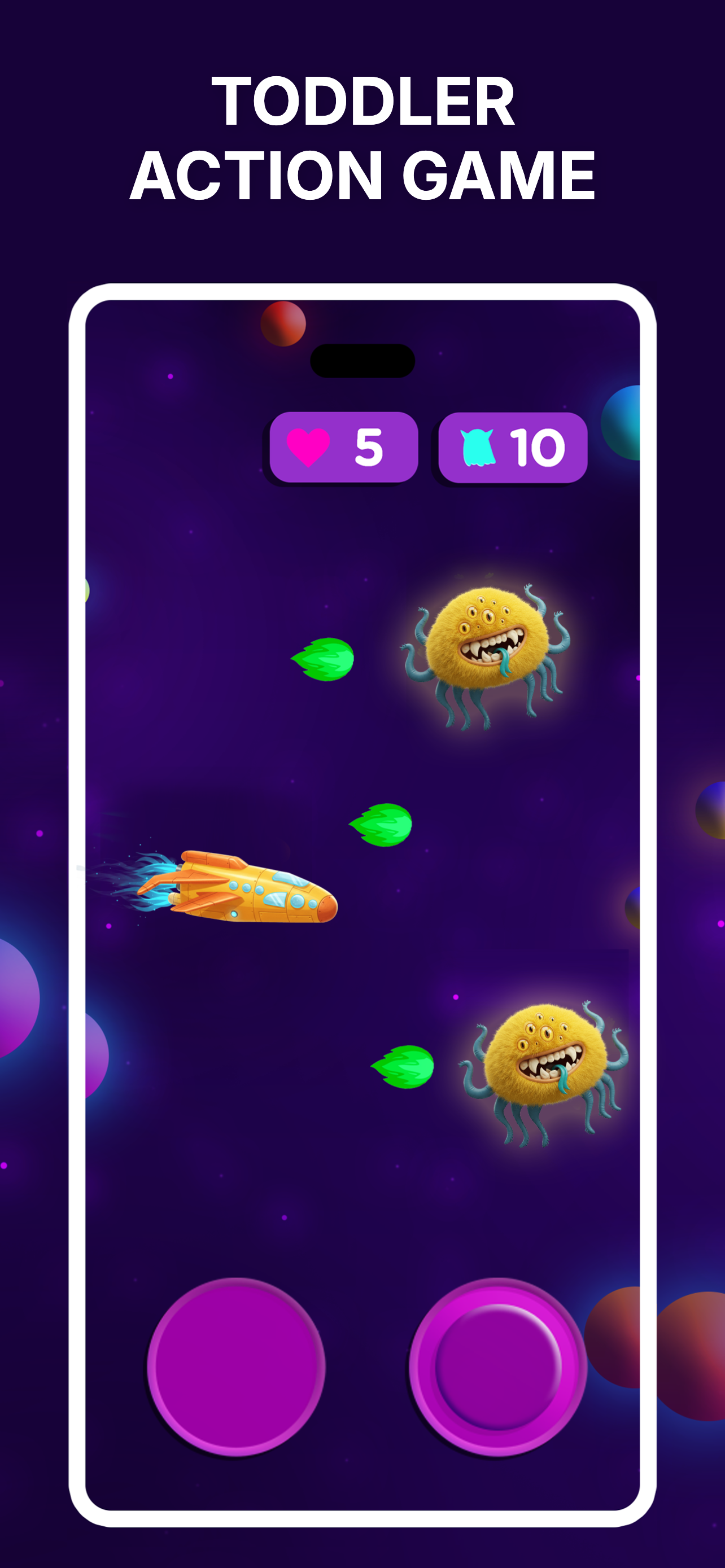 Kids space games Romeo AR