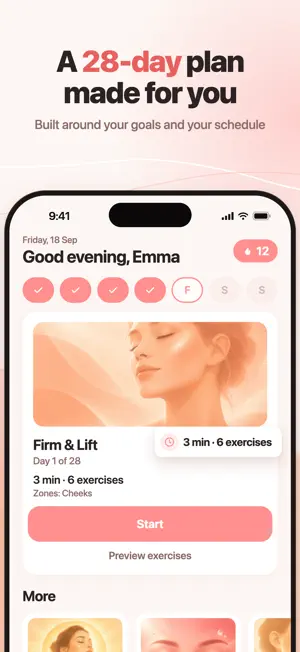 Yoface: Face Yoga & Lifting screenshot 3