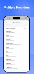 BayesChat - AI chat MCP Agent screenshot