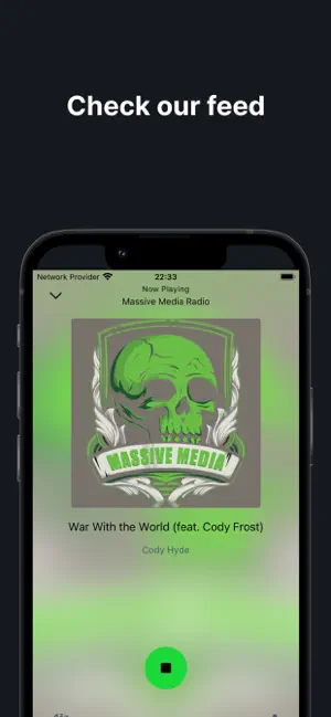 Massive Media Radio screenshot 2