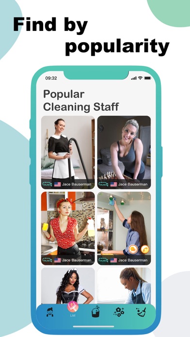 Live Life - Cleaning Maid App Screenshot
