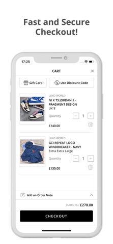 LUXO Shop screenshot