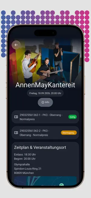 München Ticket Wallet screenshot 2