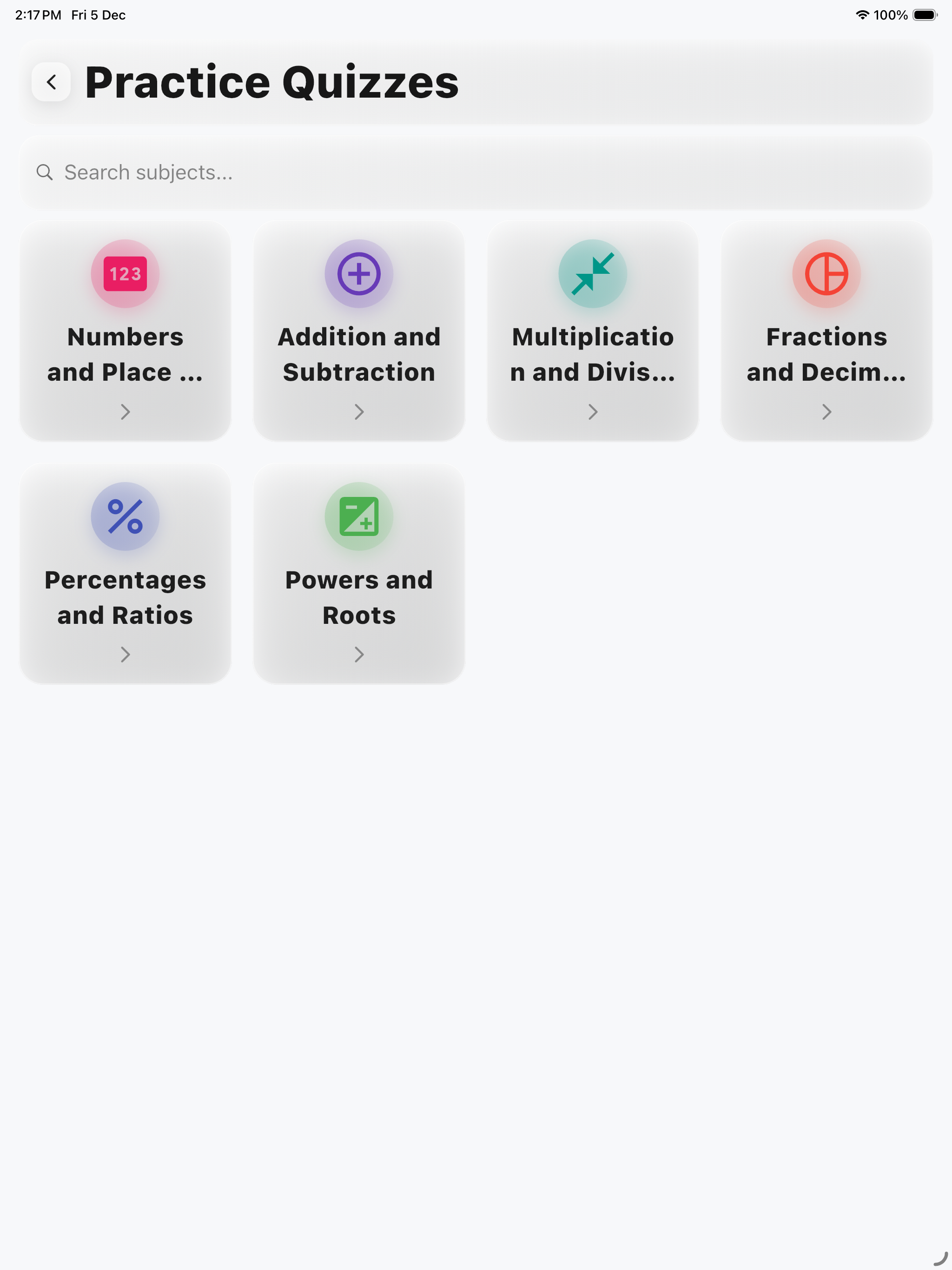 Basic Arithmetic Practice Pro