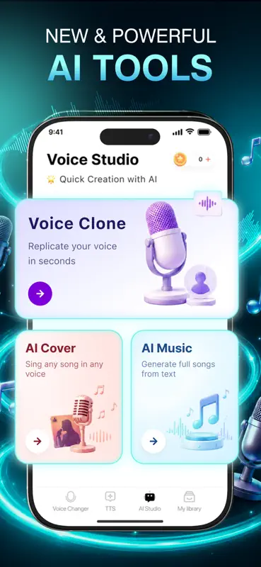 AI Voice Changer・Sound Effects screenshot 2 of 7