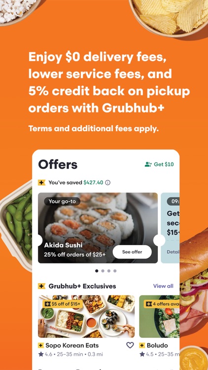 Grubhub: Food Delivery screenshot-3