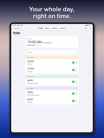 Alarm Pro: Flexible Alarms