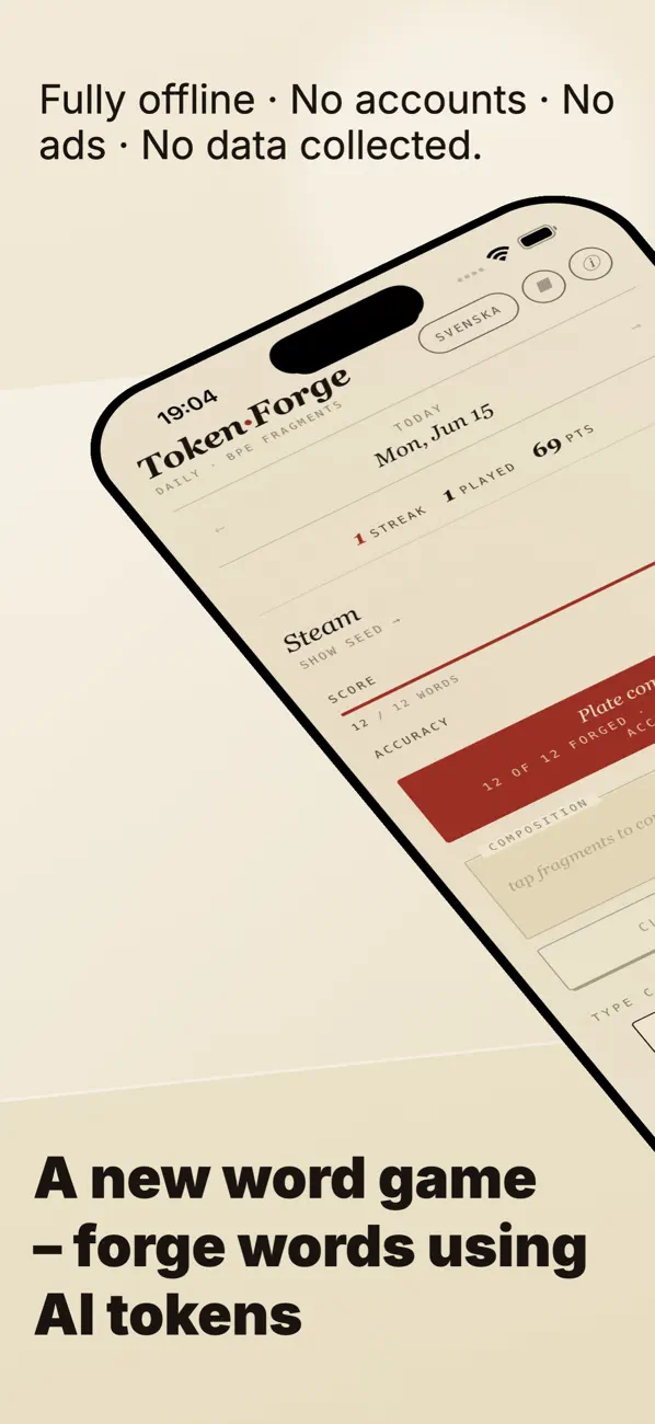Screenshot #1 pour Token Forge