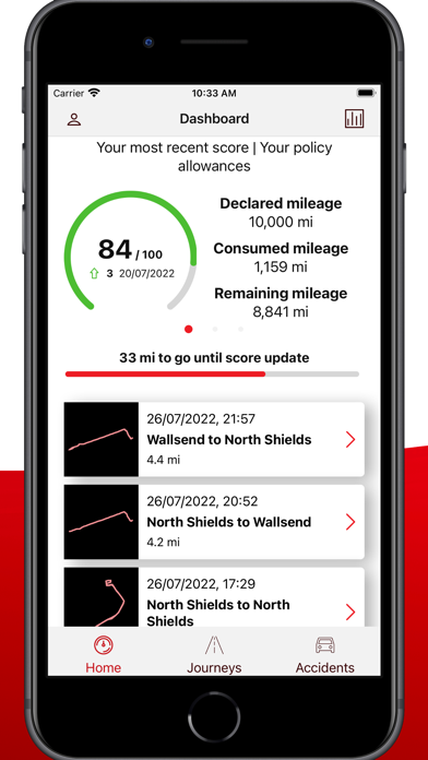 InsuranceRevolution Telematics Screenshot