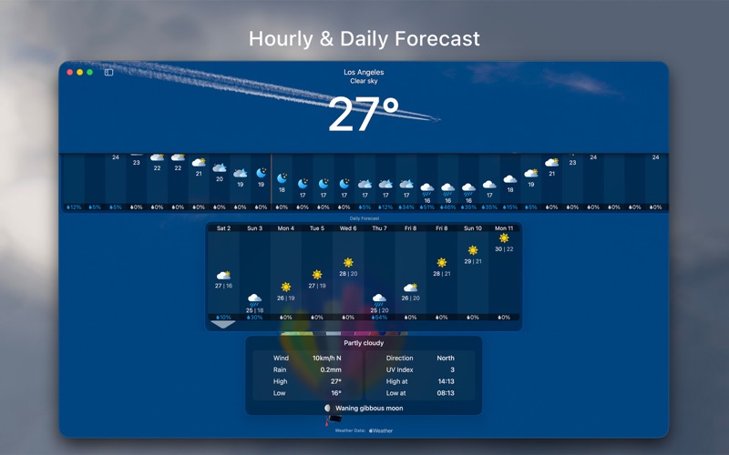 Screenshot #2 pour MWeather - Weather Forecast
