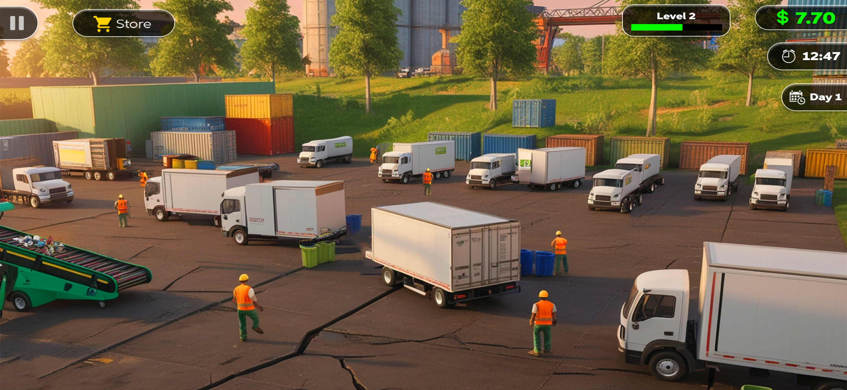 Idle Recycling Center Tycoon