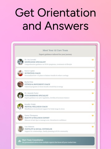 Uterine Fibroids Journey iPad screenshot