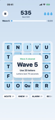 WordRain screenshot 2